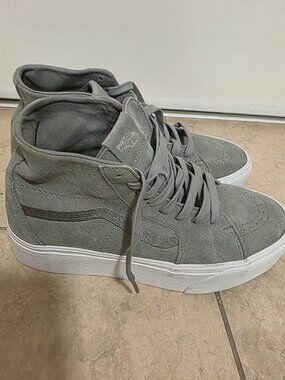 Vans Sk8-Hi Tapered Stackform Suede High Top Sneakers Women’s Size 10